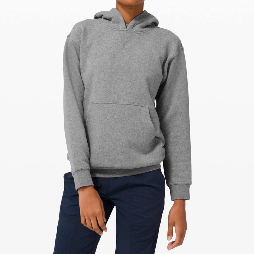 🍋Lululemon Loungefull Gray sweatshirt hoodie ( NWT $108 )